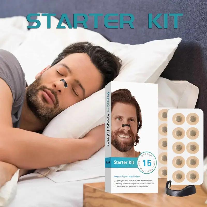 Sleepco Nasal Dilator Starter Kit. 4 Sizes. Improve airflow