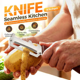 3-in-1 Peeler Knife | Multi-Functional Vegetable & Fruit Peeler