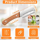 3-in-1 Peeler Knife | Multi-Functional Vegetable & Fruit Peeler