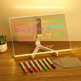 Acrylic LED Writing Message Board with 7 Colors