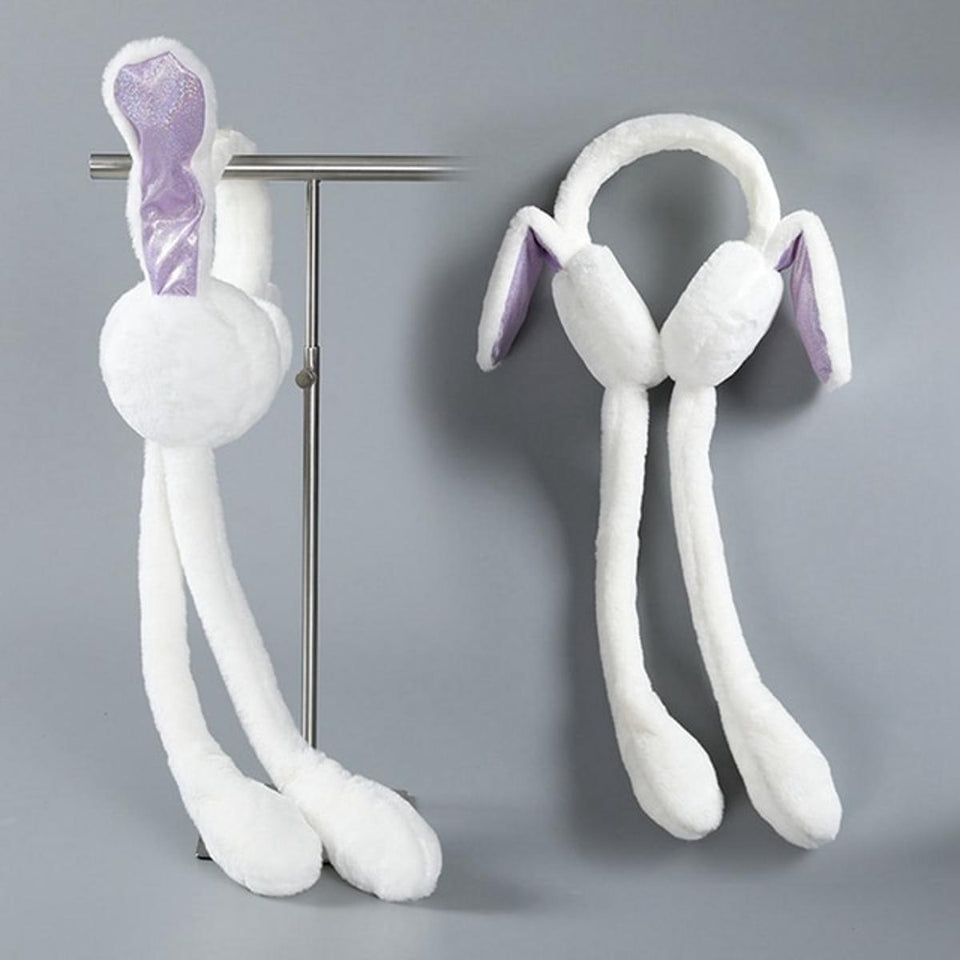 Premium Kids Plush Bunny Earmuffs