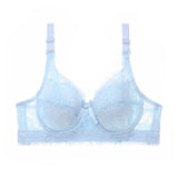 Bigger Bust Bra - Yellow Lace Design for Enhanced Support and Style Women's Bridal Support Without Padding Full Coverage Underwi