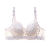 Bigger Bust Bra - Yellow Lace Design for Enhanced Support and Style Women's Bridal Support Without Padding Full Coverage Underwi