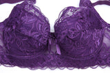 Bigger Bust Bra - Yellow Lace Design for Enhanced Support and Style Women's Bridal Support Without Padding Full Coverage Underwi