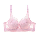 Bigger Bust Bra - Yellow Lace Design for Enhanced Support and Style Women's Bridal Support Without Padding Full Coverage Underwi