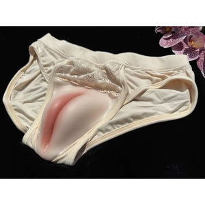 CONTROL PANTY GAFF Siliocne Lace lingerie Underwears Crossdresser Transgender Crossdresser Shemale Camel Toe Panty