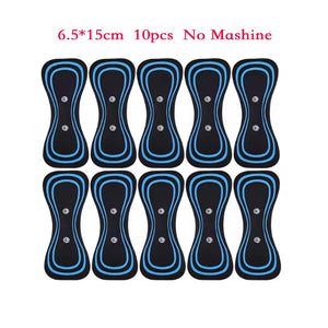 EMS Neck Massager Gel Pads Trainer Hip Exerciser Replacement Body Massager Patch Muscle Stimulator Sticker Gels Accessories