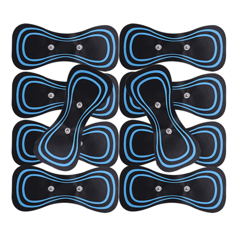 EMS Neck Massager Gel Pad Trainer Hip Exerciser Replacement Body Massager Patch Muscle Stimulator Sticker Gels Accessories