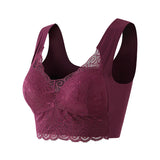 Bras For Women Underwear Plus Size Bra M-5XL Wire Free Brassiere Summer Wireless Bralette Push Up Sexy Lace Bra With Padding