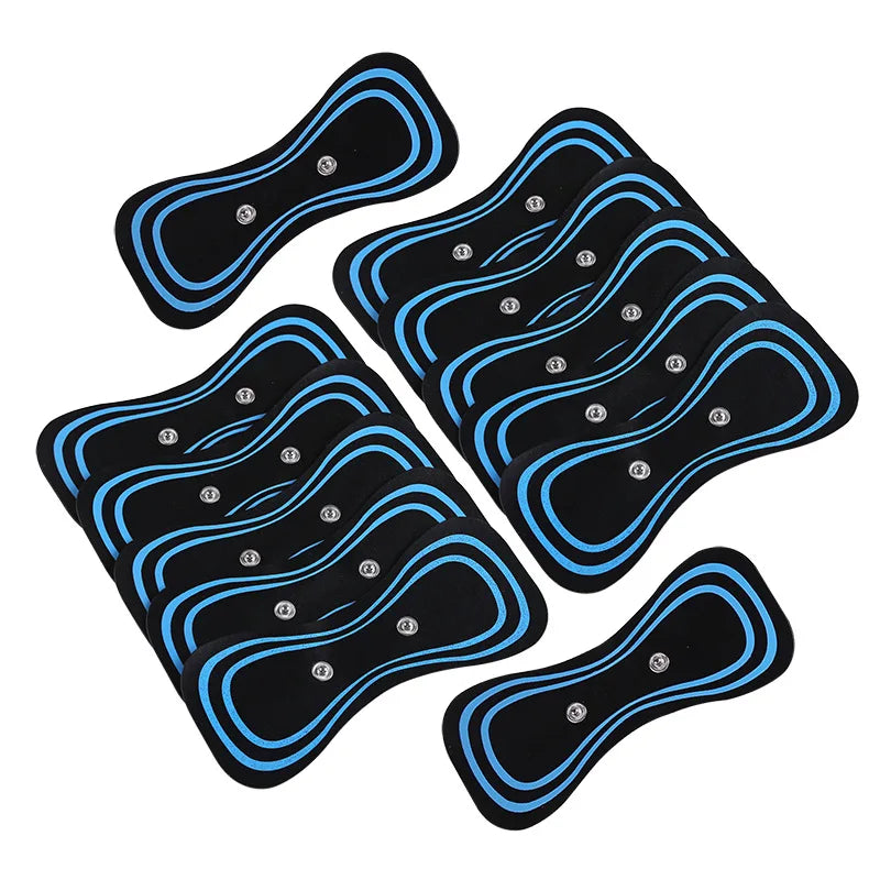 EMS Neck Massager Gel Pad Trainer Hip Exerciser Replacement Body Massager Patch Muscle Stimulator Sticker Gels Accessories