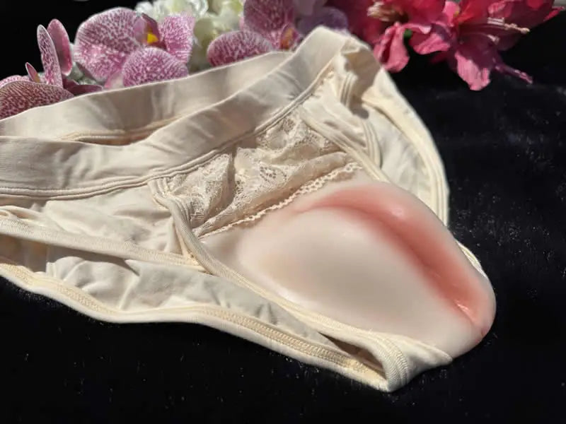 CONTROL PANTY GAFF Siliocne Lace lingerie Underwears Crossdresser Transgender Crossdresser Shemale Camel Toe Panty