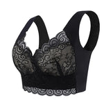 Bras For Women Underwear Plus Size Bra M-5XL Wire Free Brassiere Summer Wireless Bralette Push Up Sexy Lace Bra With Padding