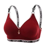 Bra For Women Women Large Underwear Women Without Steel Ring on The Support Sports Back Bra Close Anti-sagging Adjustment Bra