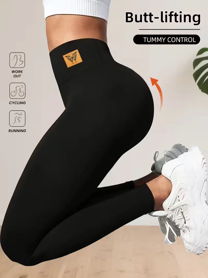 High Waisted Leggings For Women Abdominal Control And Buttock Lifting Tight Pants Yoga Trouser Suitable For Fitness And Exercise