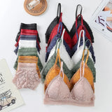 Sexy Lace Bra and Panty Set Push Up Bra Lace Panty Set Seamless Women's Underwear Panties