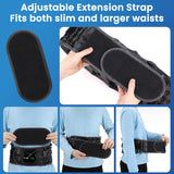 Electric Waist Belt Massage Machine with 3 Levels Vibration And Hot Compress Lumbar Support Brace for Muscle Relaxation