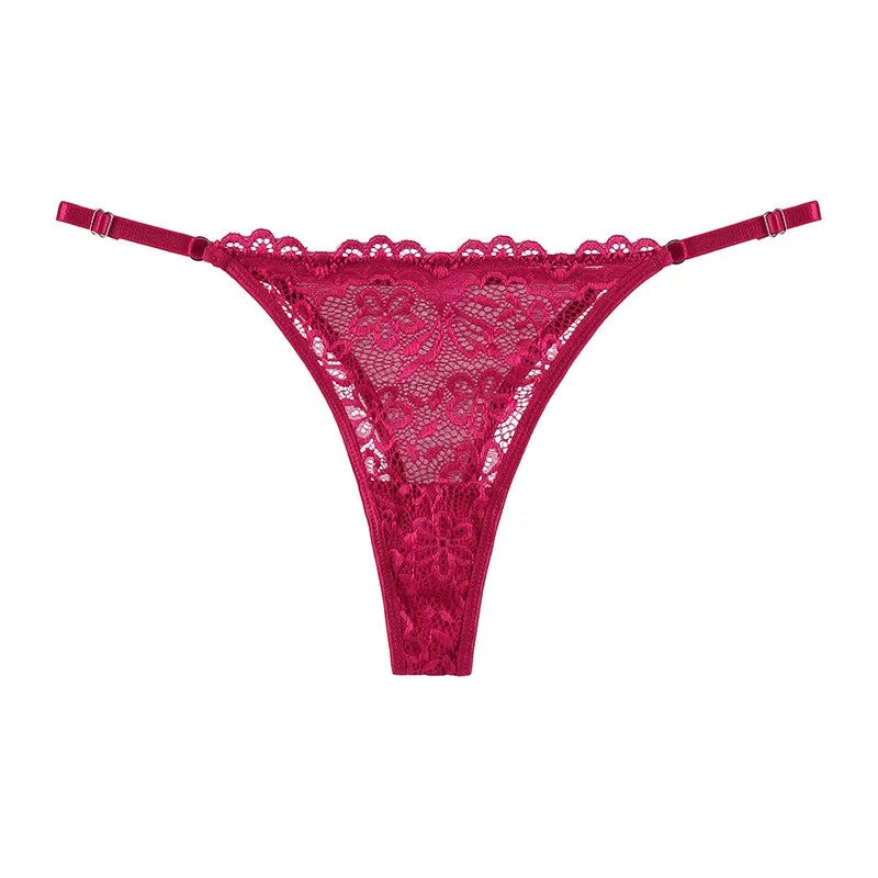1pcs  Woman Thongs Panties Female Breathable Panty Hollow Panties Sexy Lace Underpants Panty Underwear For Women