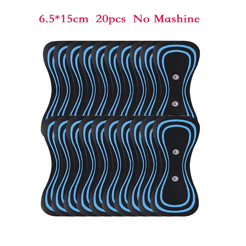 EMS Neck Massager Gel Pads Trainer Hip Exerciser Replacement Body Massager Patch Muscle Stimulator Sticker Gels Accessories