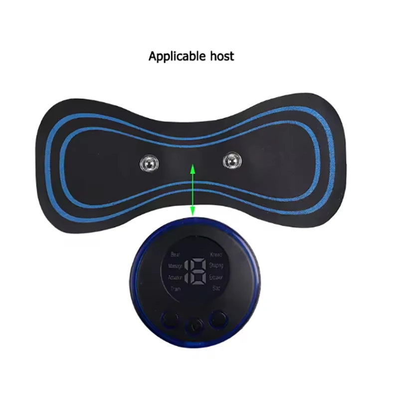 EMS Neck Massager Gel Pads Trainer Hip Exerciser Replacement Body Massager Patch Muscle Stimulator Sticker Gels Accessories