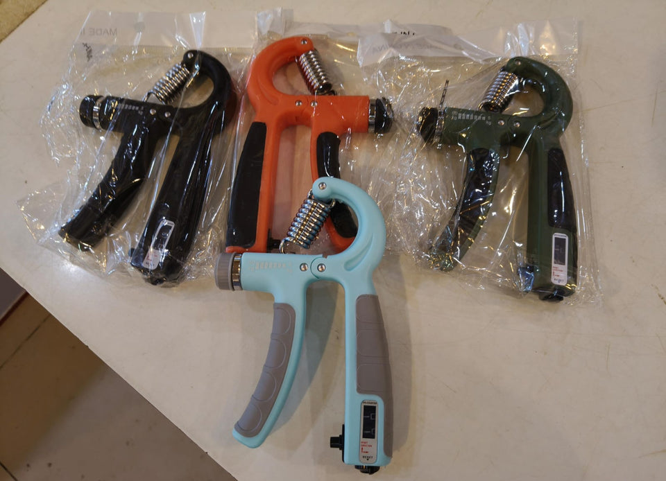 Automatic Counter Hand Grip Strengthener | Adjustable Resistance Hand Exerciser for Men & Women