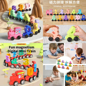 Montessori Magnetic Number Train Set (1–10) | Educational Learning Toy for Kids