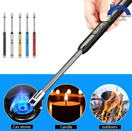 USB ARC Rechargeable Keychain Lighter | Windproof Flameless Electric Lighter with Gift Card Packing