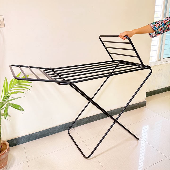 Foldable Clothes Drying Rack | Heavy-Duty Folding Laundry Drying Stand | Indoor & Outdoor Clothes Hanger