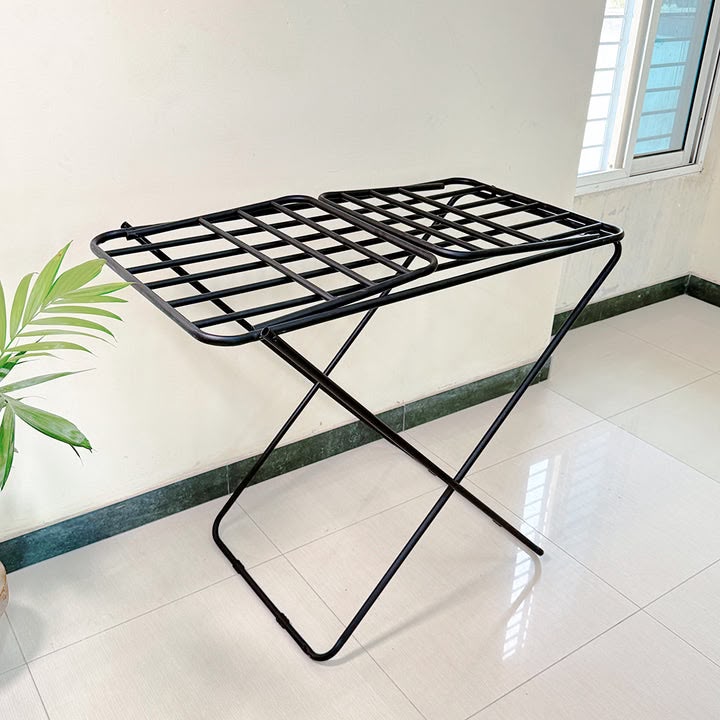Foldable Clothes Drying Rack | Heavy-Duty Folding Laundry Drying Stand | Indoor & Outdoor Clothes Hanger