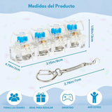 Mechanical Keyboard Keychain | Stress Relief Clicky Fidget Keychain | Portable Mini Keyboard Switch