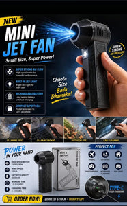 High Speed Mini Turbo Blower | 6000mAh Rechargeable Cordless Air Duster