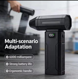 High Speed Mini Turbo Blower | 6000mAh Rechargeable Cordless Air Duster