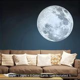 USB Projection Atmosphere Lamp – 3D Starry Sky Mood Light with 6 Replaceable Projection Discs | Room Ambiance LED Night Light