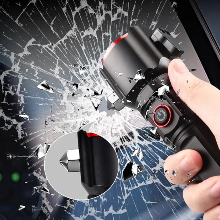 Emergency Flashlight & Charging Bank – 8800mAh Waterproof LED Torch