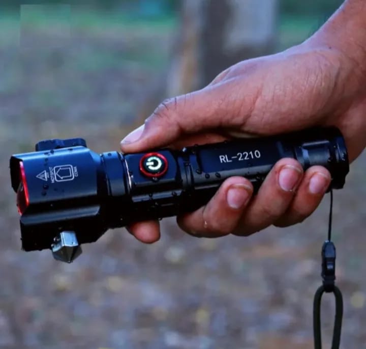 Emergency Flashlight & Charging Bank – 8800mAh Waterproof LED Torch