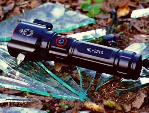 Emergency Flashlight & Charging Bank – 8800mAh Waterproof LED Torch