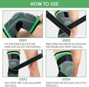 Adjustable Knee Supporter Compression Brace (1 Piece)