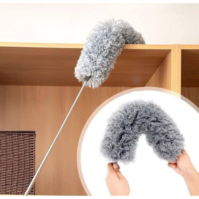 Flexible Microfiber Cleaning Duster with Extendable Rod