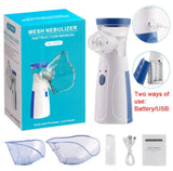 Portable Mesh Nebulizer Machine for Adults & Kids