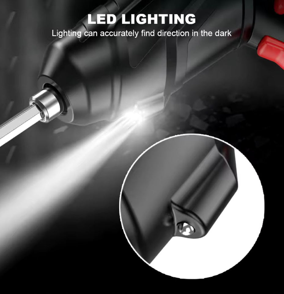 Rechargeable Cordless Screwdriver | Mini Electric Screwdriver Tool Set