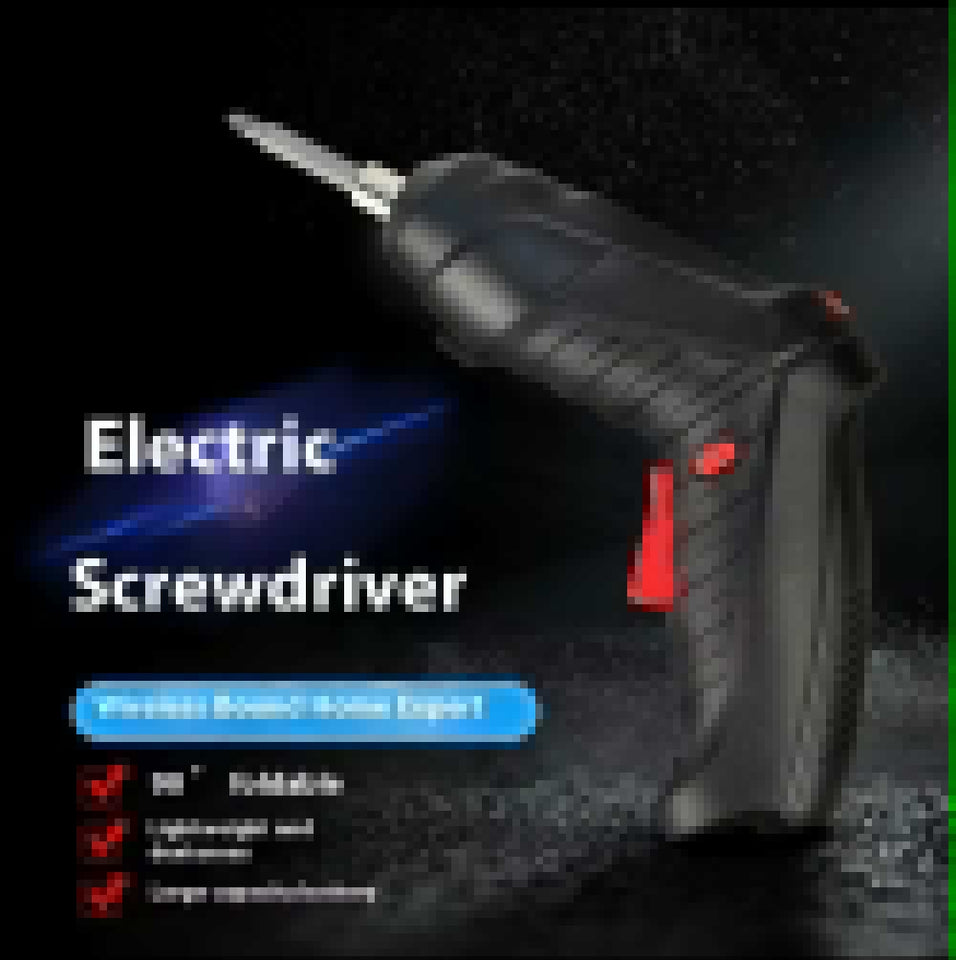 Rechargeable Cordless Screwdriver | Mini Electric Screwdriver Tool Set