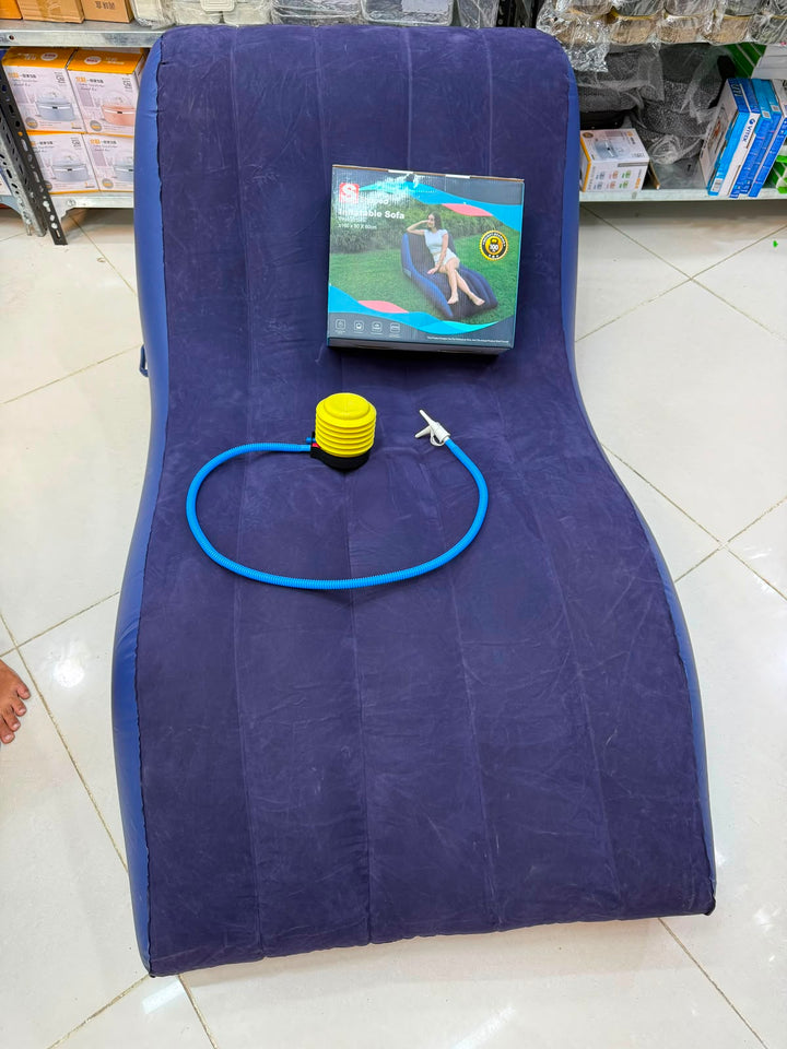 Inflatable Sofa Couch with Air Pump | Luxury Air Lounge Chair