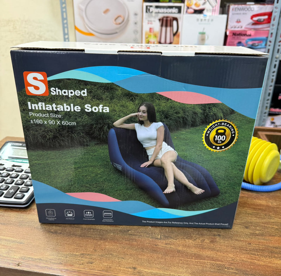 Inflatable Sofa Couch with Air Pump | Luxury Air Lounge Chair