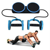 Multifunctional Abdominal Wheel Exercise Machine | 4-Wheel Ab Roller
