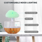 Rain Cloud Humidifier | LED Mood Light Aroma Diffuser