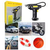 Digital Air Compressor | Portable Car & Bike Tyre Inflator