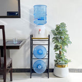 2 Layer 2-in-1 Water Bottle Stand with Lasani Wood | Premium Quality
