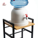 2 Layer 2-in-1 Water Bottle Stand with Lasani Wood | Premium Quality