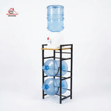 2 Layer 2-in-1 Water Bottle Stand with Lasani Wood | Premium Quality