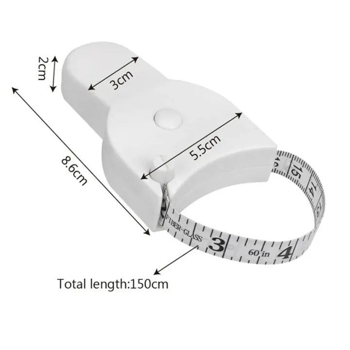 Automatic Body Measuring Tape | Telescopic Body Measurement Tape