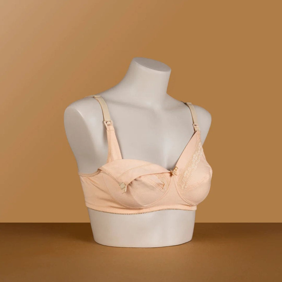 IFG Poppy Nova Nursing Bra | Hoisery Cotton & Malai Cotton | B, C & D Cup